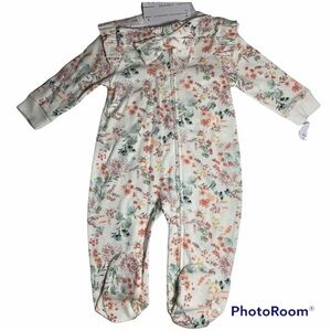 NWT Tahari Baby 2pc Sleeper Headband Set Size 3-6M